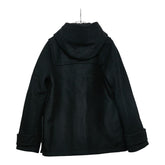 バレンシアガ ダッフルコート サイズ:44 ブラック ウール ナイロン メンズ BALENCIAGA 【中古】